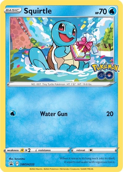 SWSD: Squirtle - SWSH233 (Holofoil)