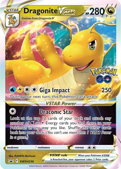 SWSD: Dragonite VSTAR - SWSH236 (Holofoil)