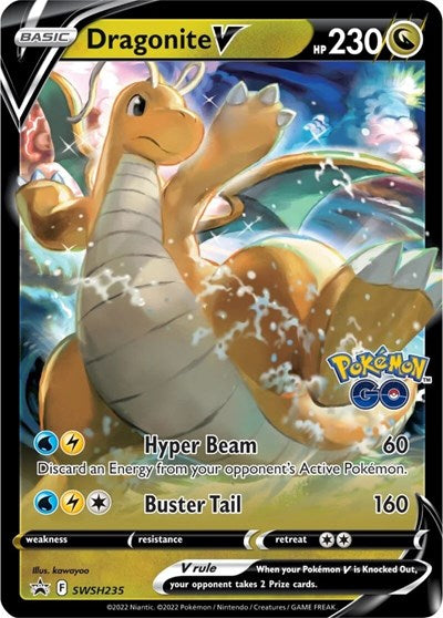 SWSD: Dragonite V - SWSH235 (Holofoil)
