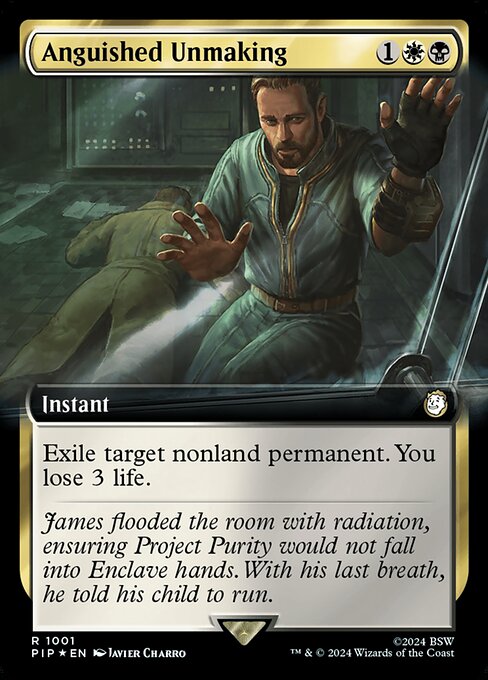 PIP: Anguished Unmaking (Extended Art) (Surge Foil)