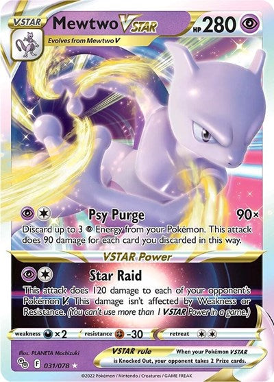 PGO: Mewtwo VSTAR (Holofoil)