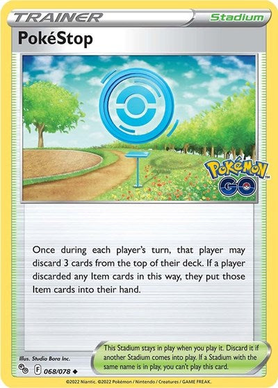 PGO: PokeStop (Reverse Holofoil)