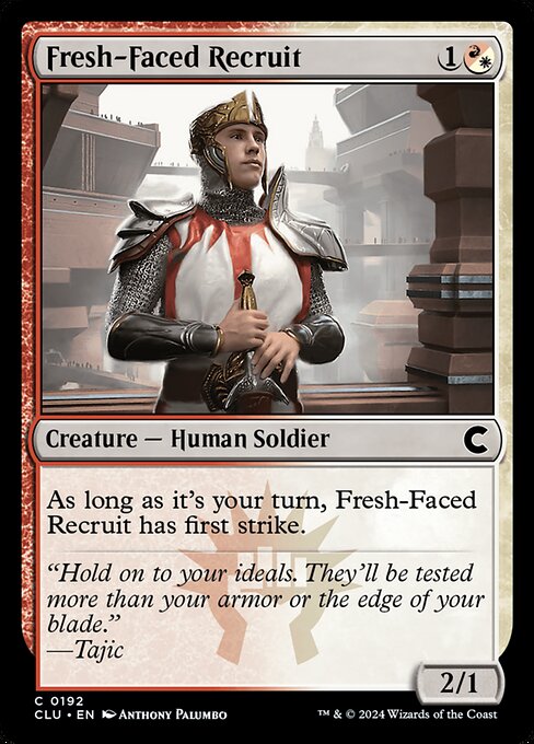 CLU: Fresh-Faced Recruit