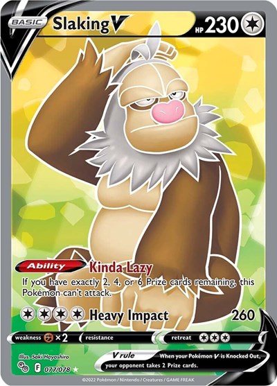 PGO: Slaking V (Full Art) (Holofoil)