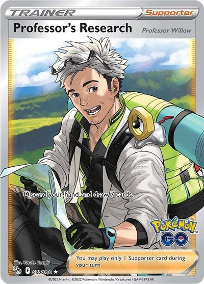 PGO: Professor's Research (Full Art) (Holofoil)