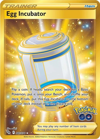 PGO: Egg Incubator (Secret) (Holofoil)