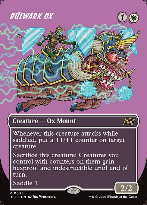 DFT: Bulwark Ox (Borderless) (Foil)