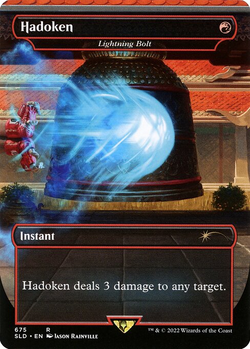 SLD: Hadoken - Lightning Bolt (Foil)