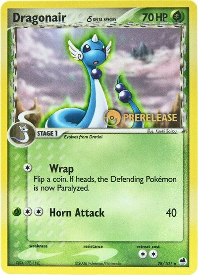 PR: Dragonair (Delta Species) - 28/101 (Prerelease)