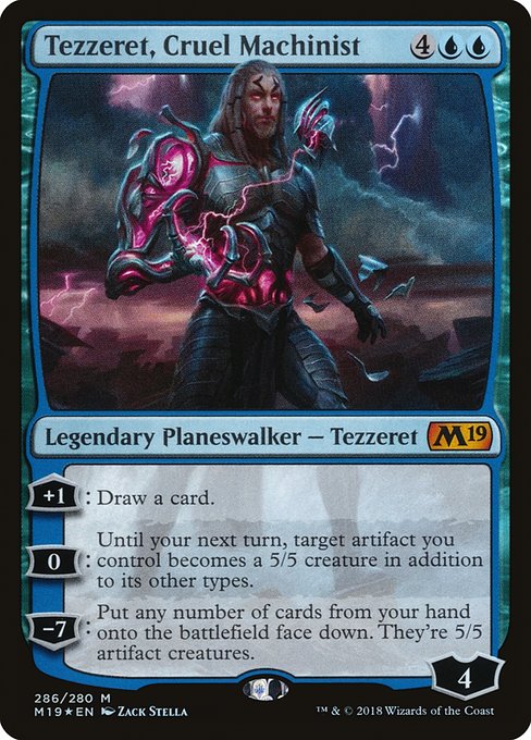 M19: Tezzeret, Cruel Machinist (Foil)