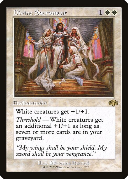 DMR: Divine Sacrament (Retro Frame) (Foil)