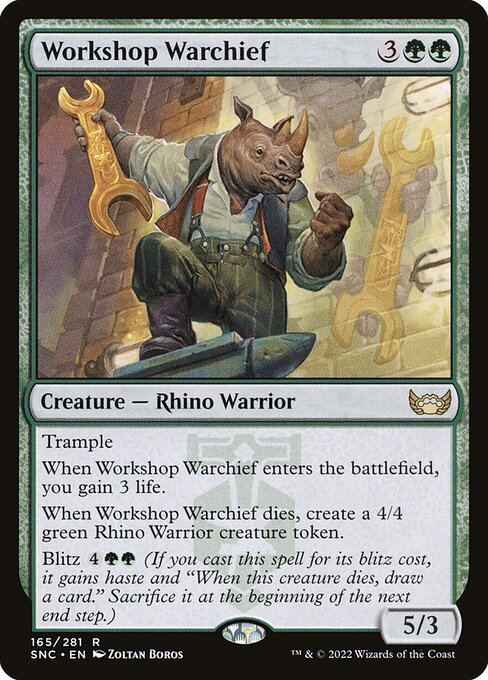 SNC: Workshop Warchief