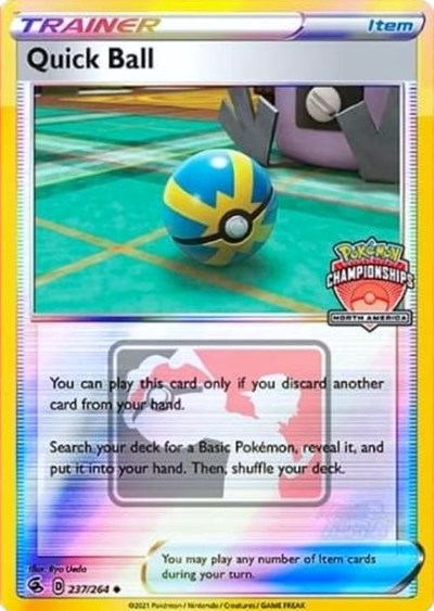 PR: Quick Ball - 237/264 (North America Championships) (Reverse Holofoil)