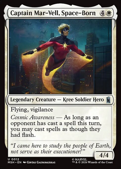 MSH: Captain Mar-Vell, Space-Born