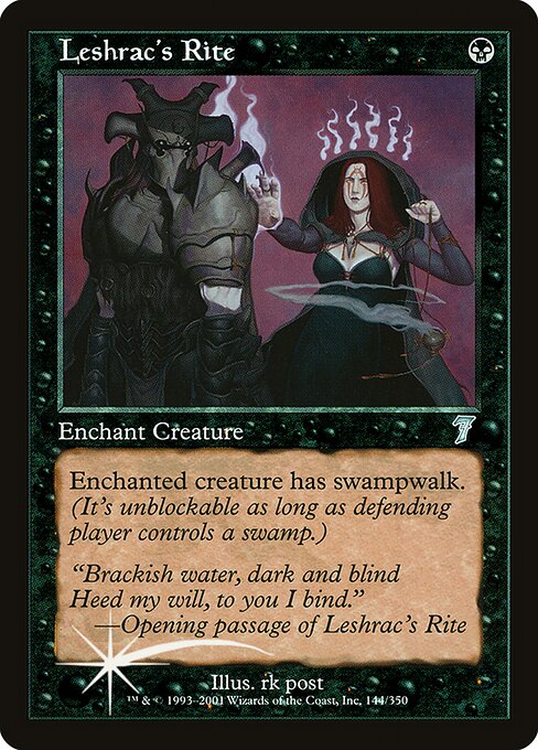 7ED: Leshrac's Rite (Foil)