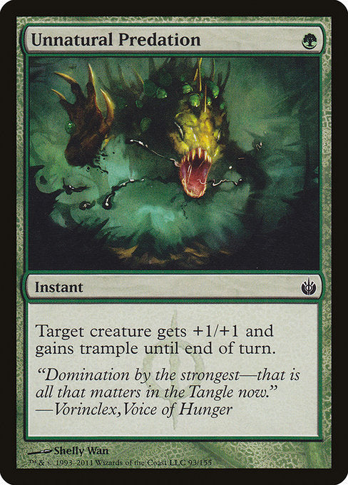 MBS: Unnatural Predation