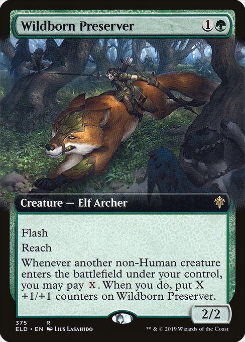 ELD: Wildborn Preserver (Extended Art)