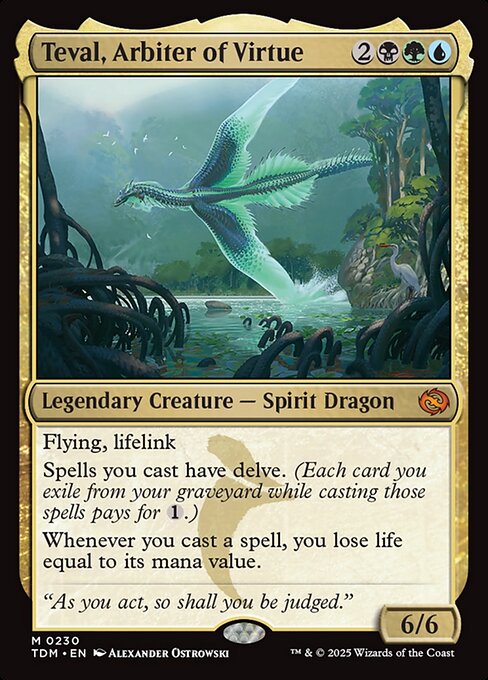 TDM: Teval, Arbiter of Virtue (Foil)