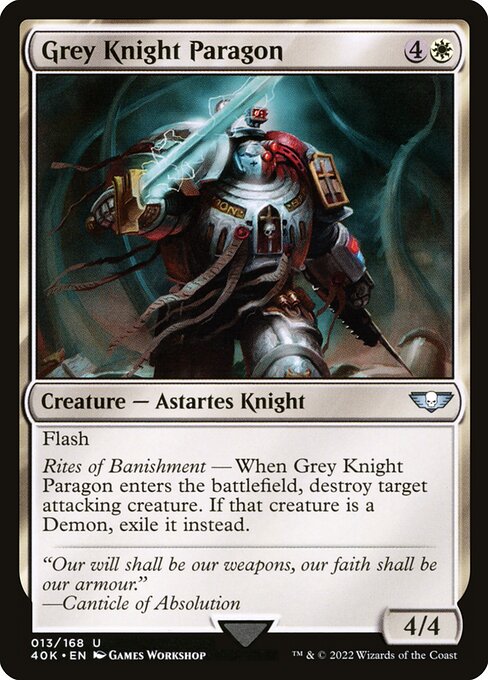40K: Grey Knight Paragon