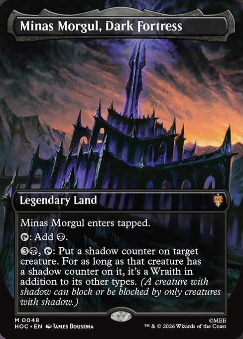 HOC: Minas Morgul, Dark Fortress (Borderless)