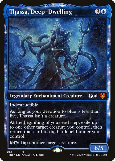 THB: Thassa, Deep-Dwelling (Showcase) (Foil)