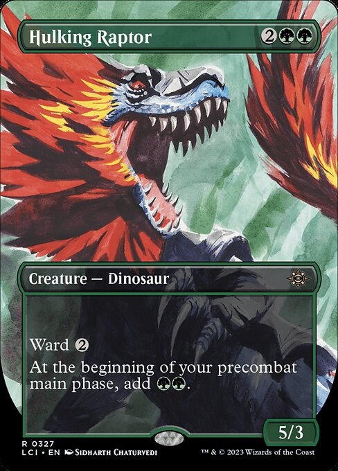 LCI: Hulking Raptor (Borderless) (Foil)