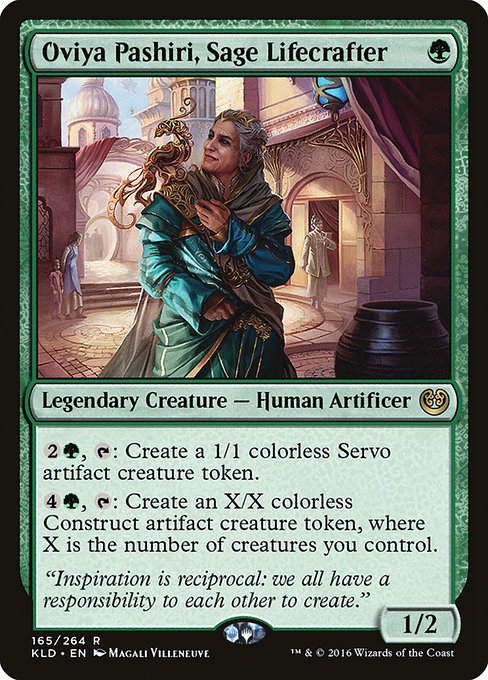 KLD: Oviya Pashiri, Sage Lifecrafter