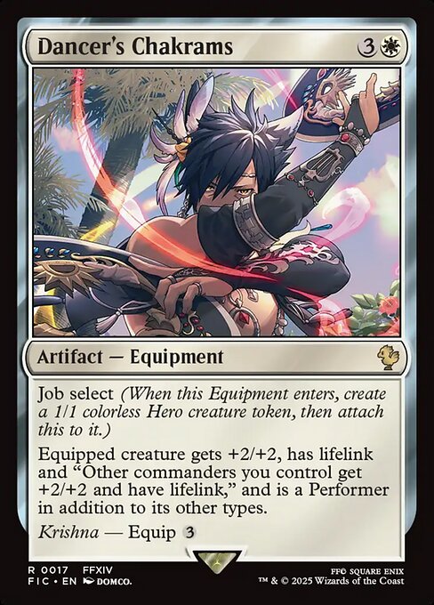 FIC: Dancer's Chakrams (Foil)