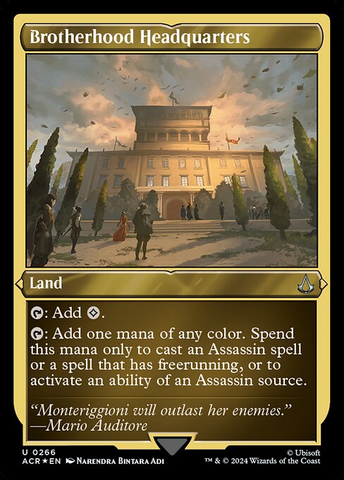 ACR: Brotherhood Headquarters (Foil Etched)