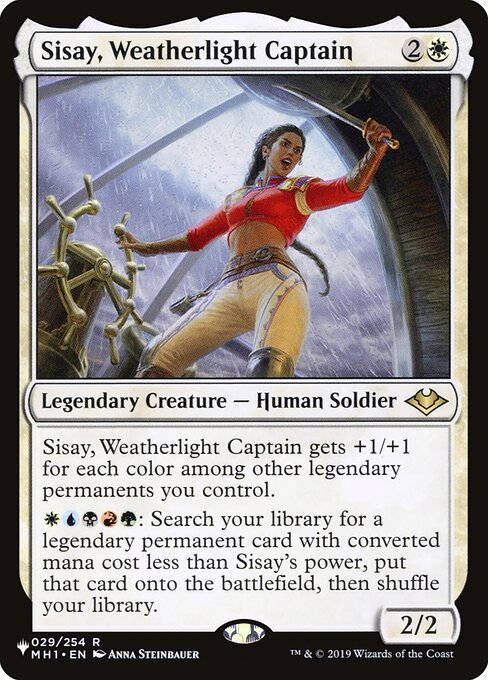 PLST: Sisay, Weatherlight Captain