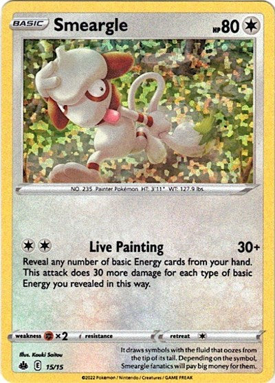 MCD22: Smeargle - 15/15 (Holofoil)