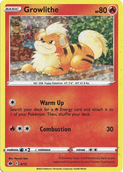 MCD22: Growlithe - 4/15 (Holofoil)