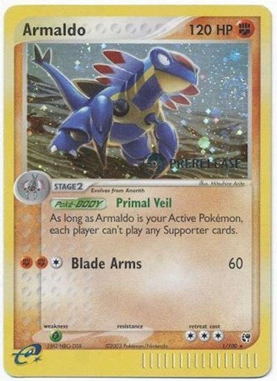 MCAP: Armaldo - 1/100 (Prerelease) (Holofoil)