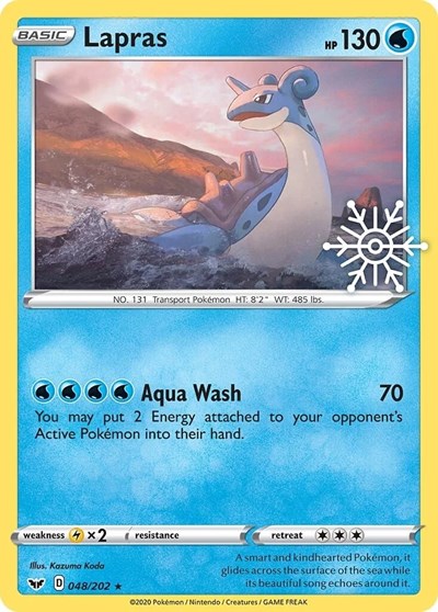 MCAP: Lapras - 048/202 (Holiday Calendar) (Holofoil)