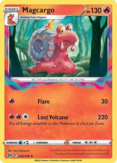 SWSH11: Magcargo (Reverse Holofoil)