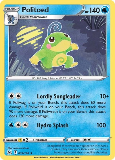 SWSH11: Politoed