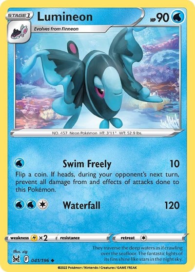 SWSH11: Lumineon (Reverse Holofoil)