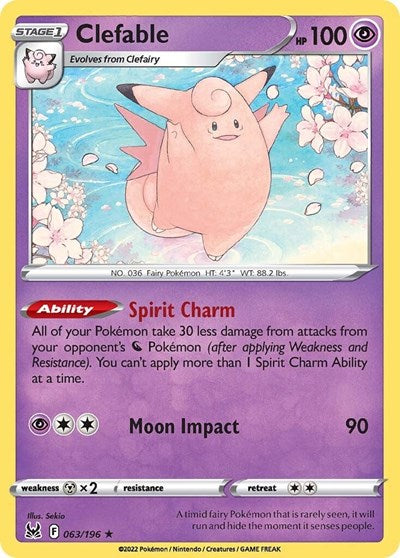SWSH11: Clefable