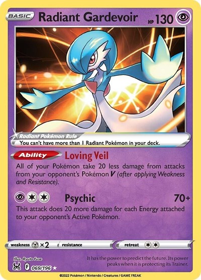 SWSH11: Radiant Gardevoir (Holofoil)