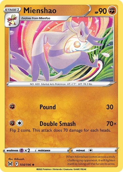 SWSH11: Mienshao (Reverse Holofoil)