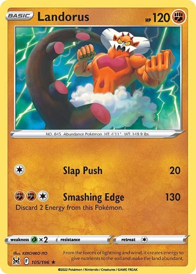 SWSH11: Landorus (Reverse Holofoil)