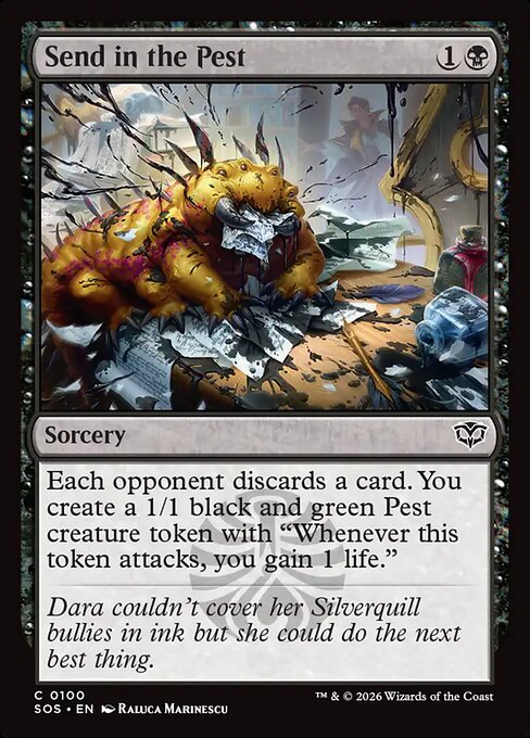 SOS: Send in the Pest (Foil)