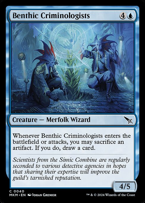MKM: Benthic Criminologists