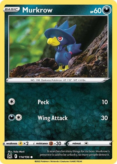 SWSH11: Murkrow (Reverse Holofoil)