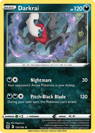 SWSH11: Darkrai (Reverse Holofoil)