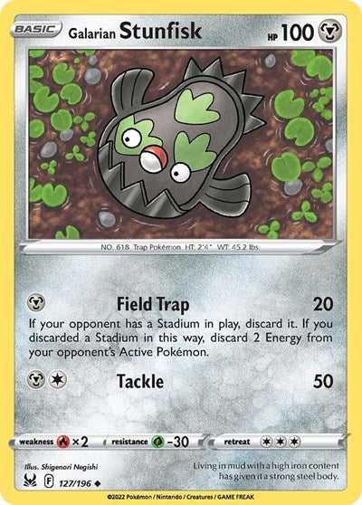 SWSH11: Galarian Stunfisk
