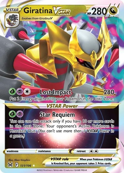 SWSH11: Giratina VSTAR (Holofoil)