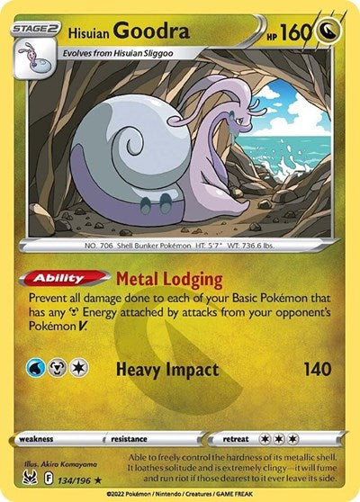 SWSH11: Hisuian Goodra (Reverse Holofoil)