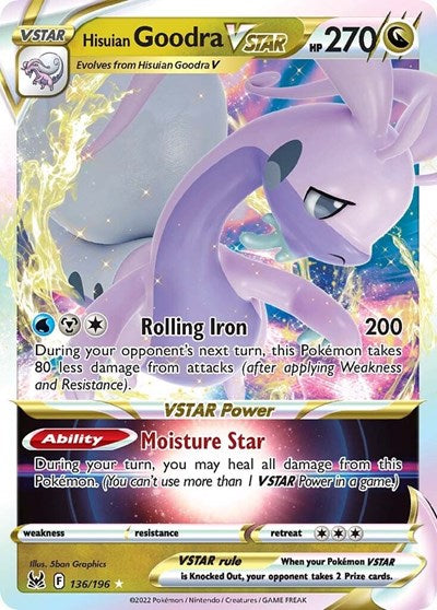 SWSH11: Hisuian Goodra VSTAR (Holofoil)