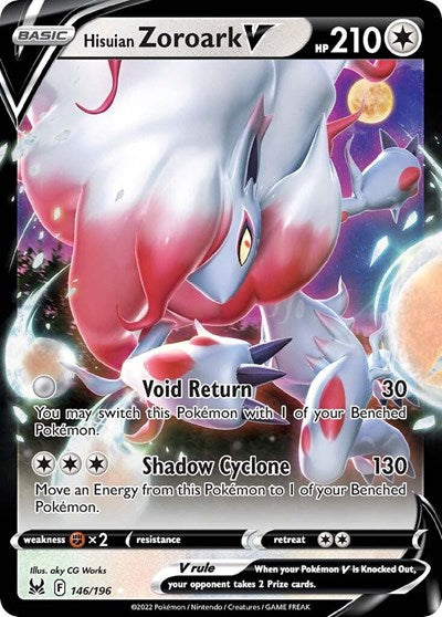 SWSH11: Hisuian Zoroark V (Holofoil)